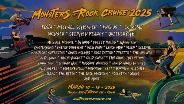 Monsters of Rock Cruise 2025 Line-up