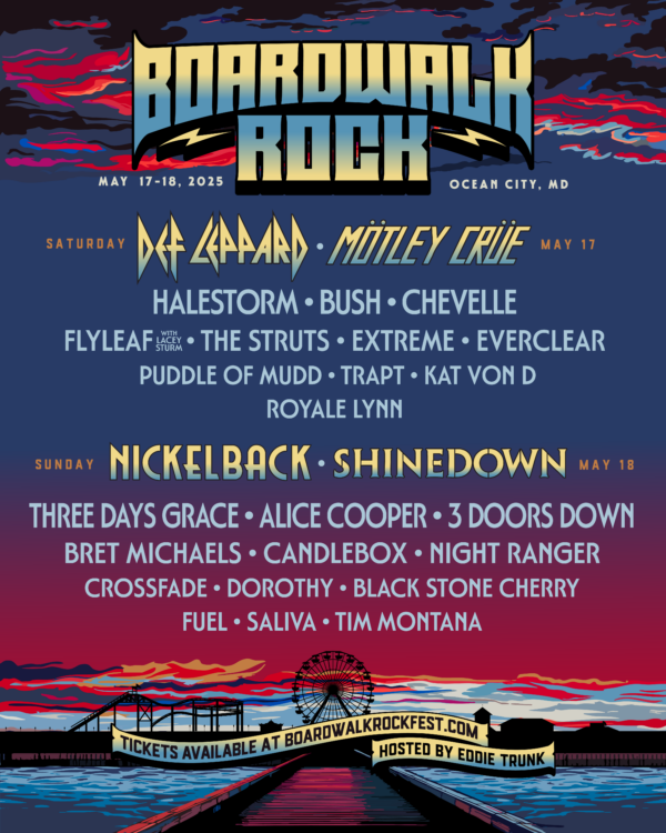 Inaugural Boardwalk Rock 2025 Reveals Line-up